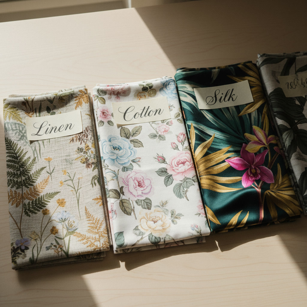 Fabric selection and material testing